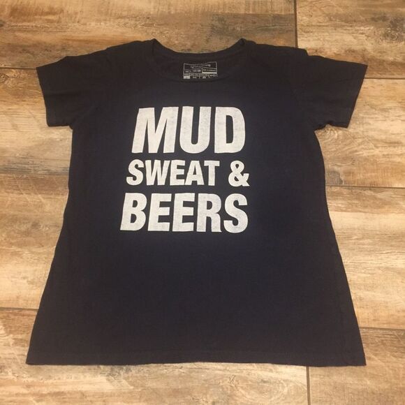 Teespring - Mud, Sweat & Beers Tee (S) - Picture 1 of 3